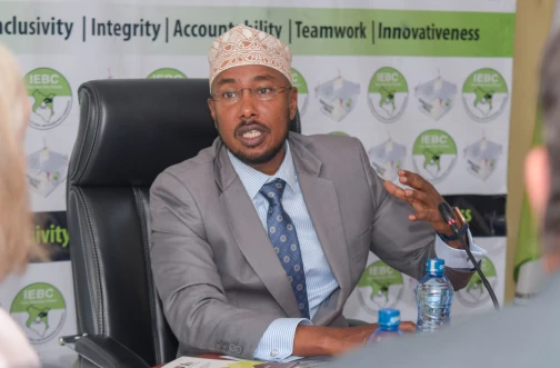 IEBC CEO Marjan Hussein resigns IEBC CEO Marjan Hussein resigns