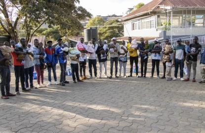 The silent strength of young fathers, a growing fatherhood in Kibera