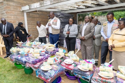  Gov't provides relief to Kawangware fire victims