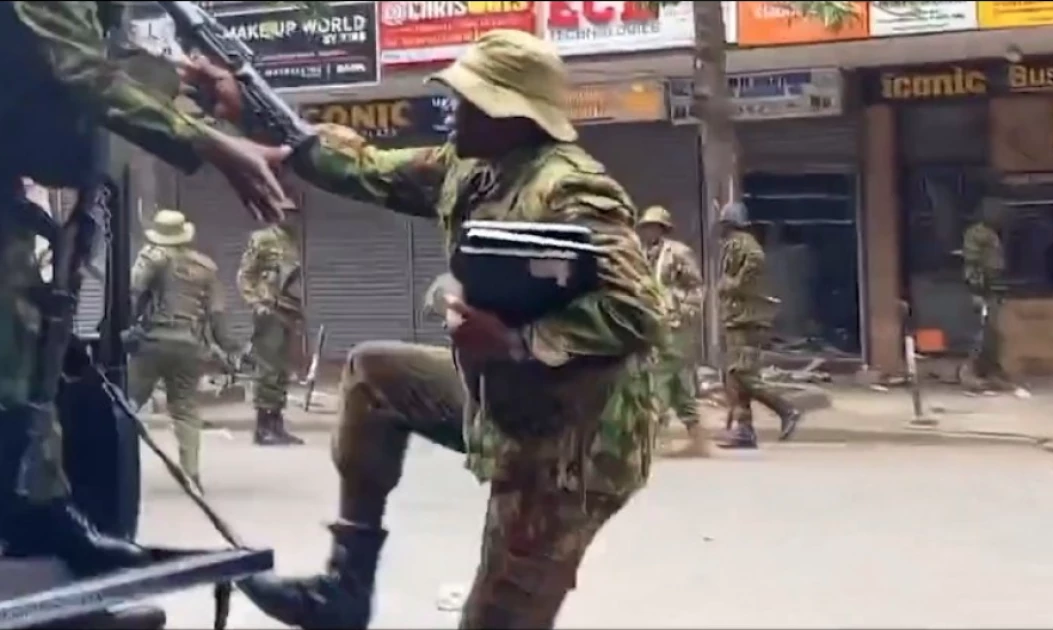 Officer holding laptops during demos took them to Central Police Station - NPS clarifies