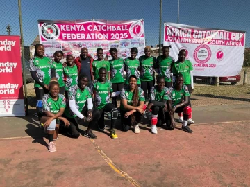 Kenya wins Africa Catchball Cup in South Africa unbeaten