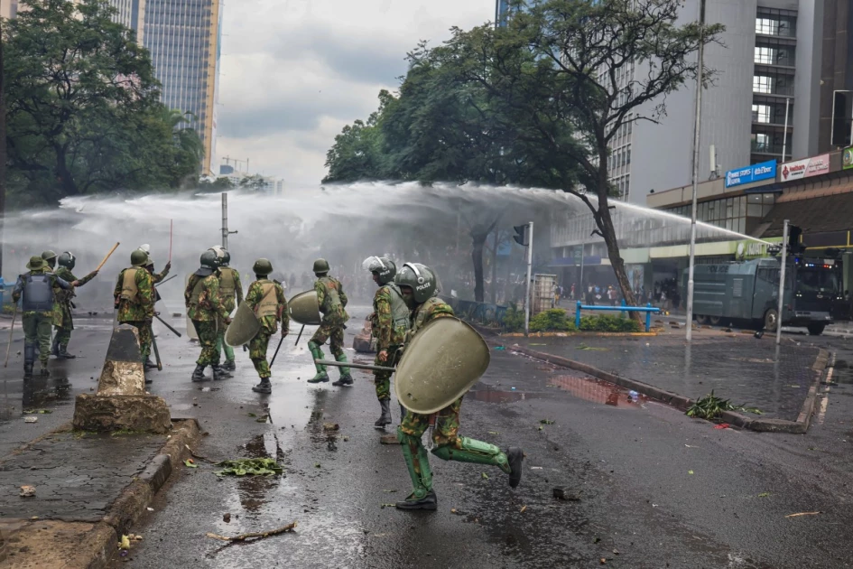 300 police officers injured in Wednesday protests – Murkomen says