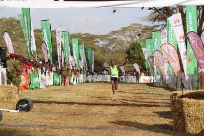 Lemayan, Kwambai reign at Lewa Safari Marathon