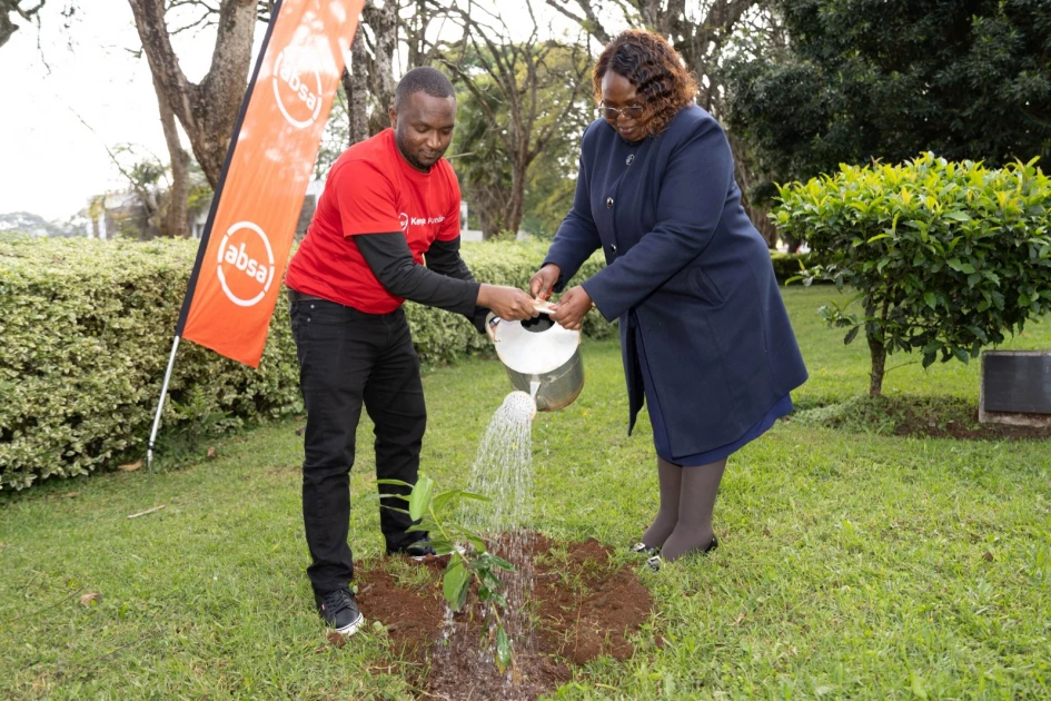Absa Bank Kenya staff join hands in nationwide mentorship, climate action initiative