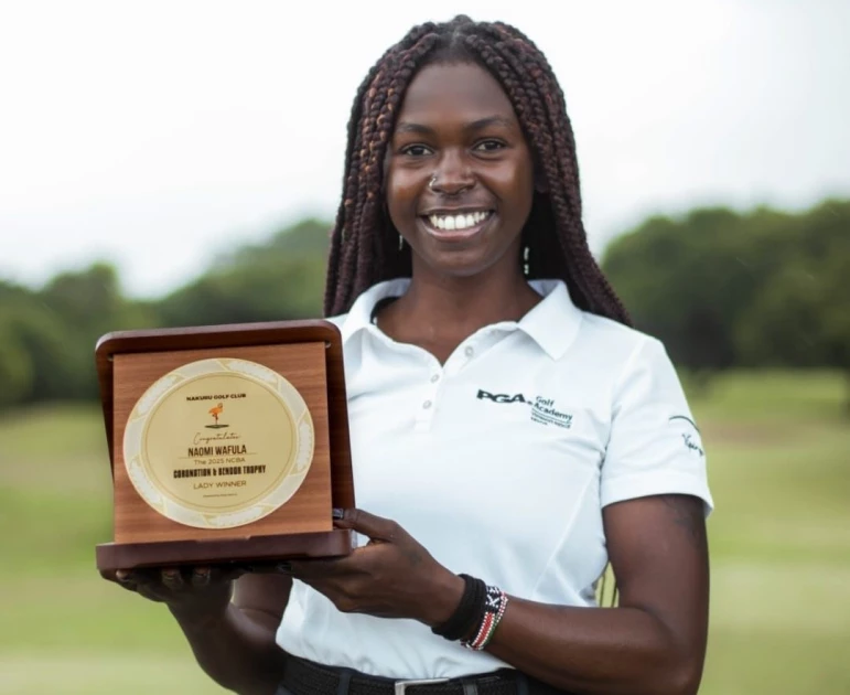 Angela Wafula makes history Kenya golf