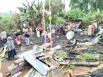 Two children killed in mysterious house fire in Nyeri