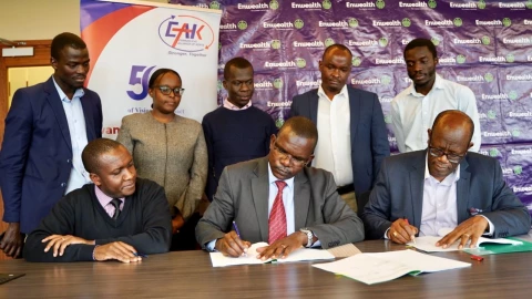 Enwealth, EAK partner to educate children on financial management