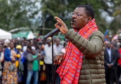 Wetang’ula calls for legal reforms on protests, accuses Gachagua of fueling unrest