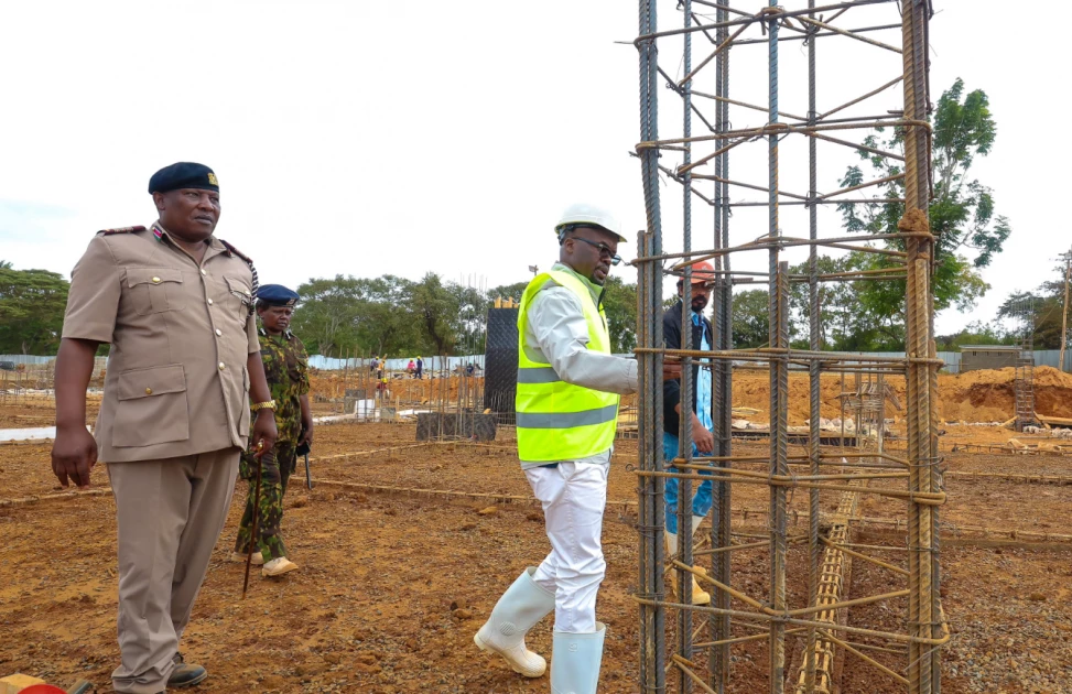 PS Omollo inspects Kitui projects ahead of historic Mashujaa Day 2025 celebrations