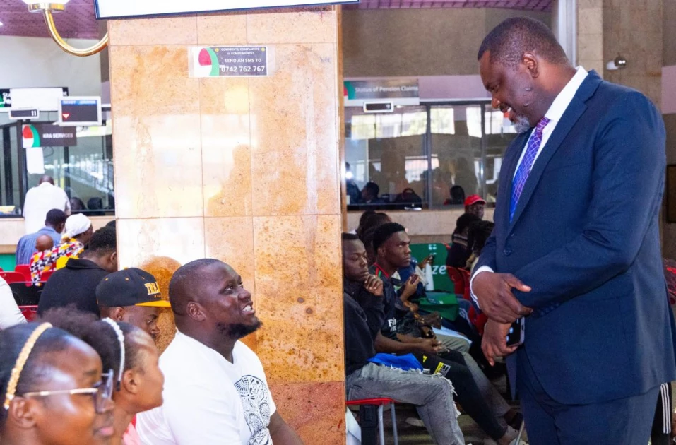 CS Ruku makes surprise visits to Nairobi Huduma Centres, commends frontline workers
