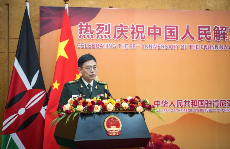 Kenya, China reaffirm deepening military ties during PLA’s 98th anniversary celebration