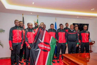 Kenya U20 Women’s volleyball team flagged off for African Championship