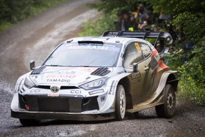 Rovanpera survives puncture to close in on home win in Finland Rally