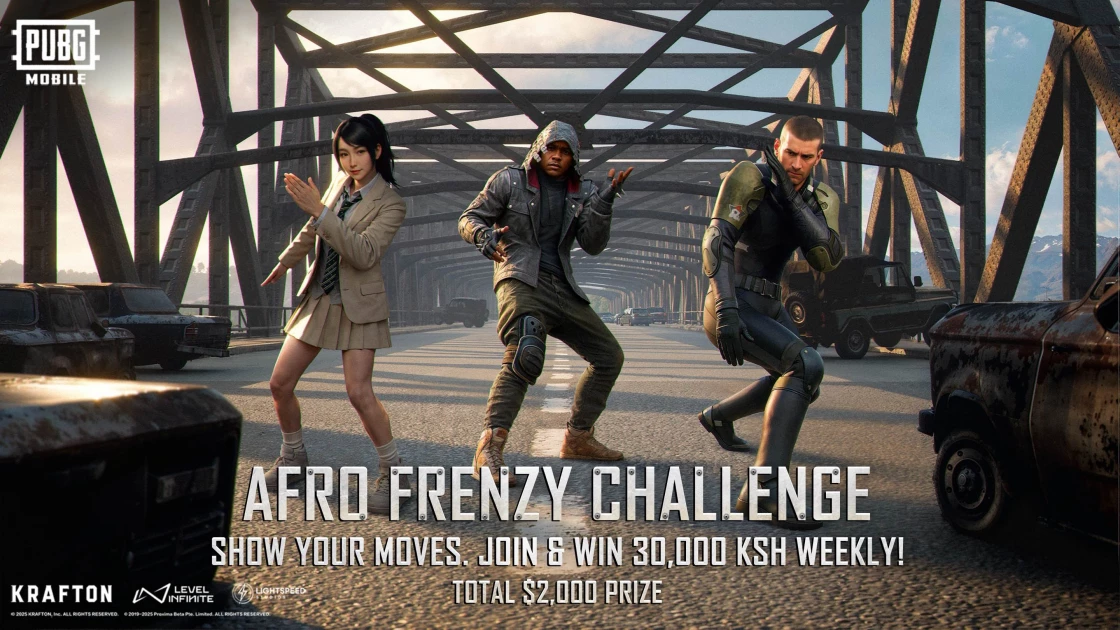 PUBG mobile drops Afro Frenzy dance challenge to spotlight African talent on TikTok PUBG mobile drops Afro Frenzy dance challenge to spotlight African talent on TikTok