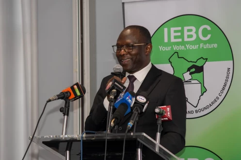 IEBC seeks Ksh.63B for 2027 General Election, Ksh.1.1B allocated for meals IEBC seeks Ksh.63B for 2027 General Election, Ksh.1.1B allocated for meals