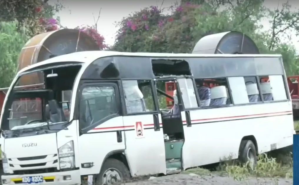 Eight people killed after train rams Kenya Pipeline Company bus in Naivasha Eight people killed after train rams Kenya Pipeline Company bus in Naivasha