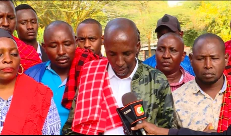 Kitengela residents protest ODM’s nomination of Harold Kipchumba, demand Maa representation