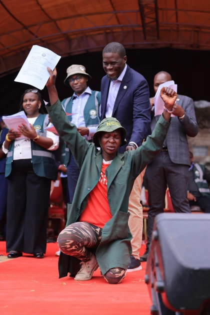 Sakaja confirms 3,500 Green Army workers to permanent jobs Sakaja confirms 3,500 Green Army workers to permanent jobs