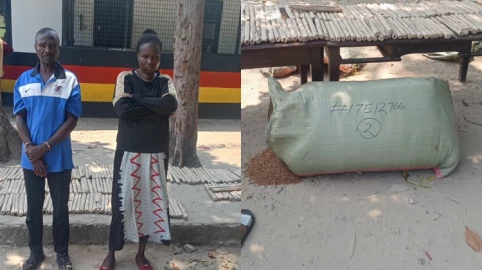 Two suspected drug traffickers arrested in Mombasa