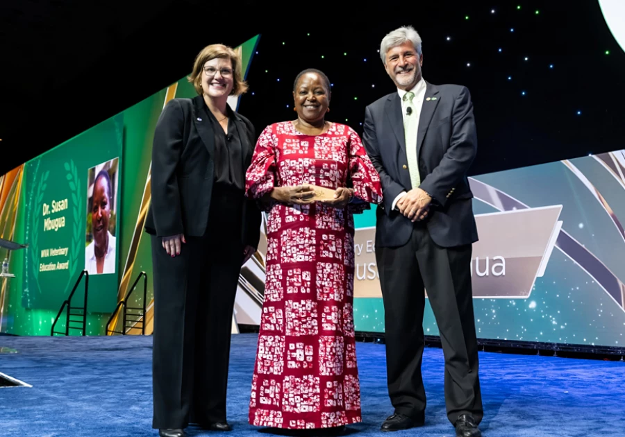 Kenya’s Prof. Susan Mbugua named Global Veterinarian of the Year