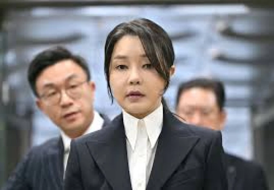 South Korea's ex-first lady Kim arrested