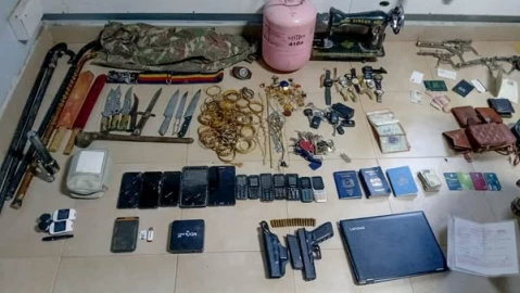 Female suspect in possession of stolen firearm arrested