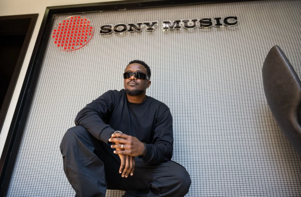 Nyashinski signs historic recording deal with Sony Music Nyashinski signs historic recording deal with Sony Music