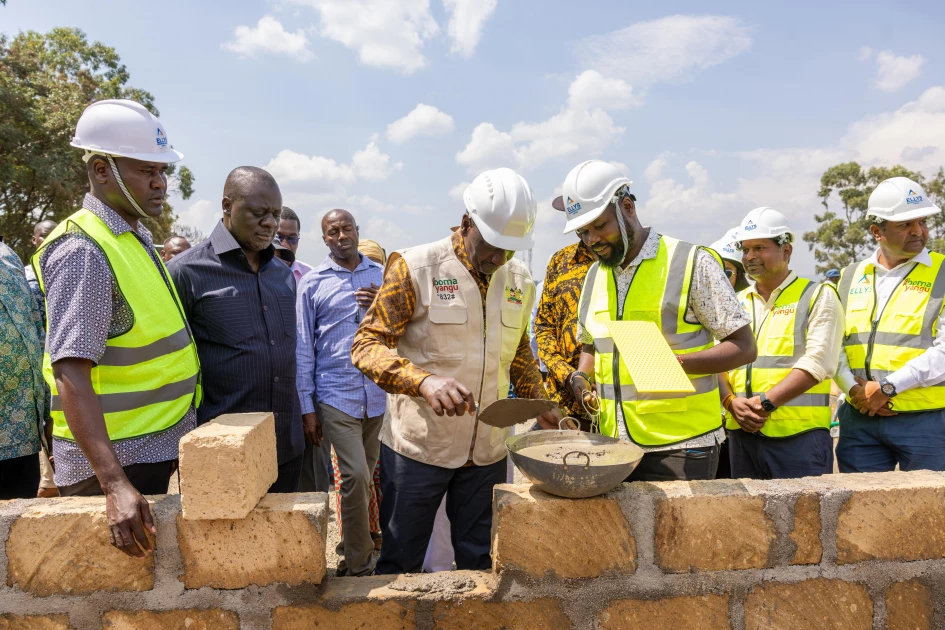 President Ruto launches Ksh.750 million Awendo Affordable Housing project President Ruto launches Ksh.750 million Awendo Affordable Housing project