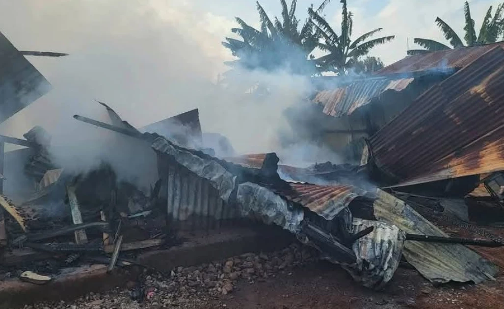 Man sets himself ablaze inside his house in Embu Man sets himself ablaze inside his house in Embu