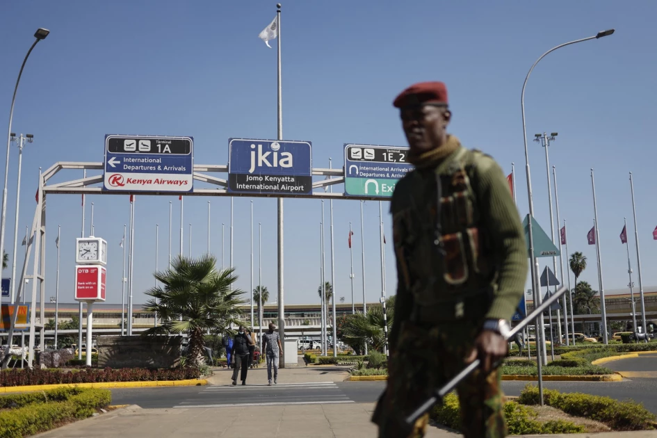 Water cannons, anti-riot police deployed at JKIA ahead of Gachagua's return Water cannons, anti-riot police deployed at JKIA ahead of Gachagua's return