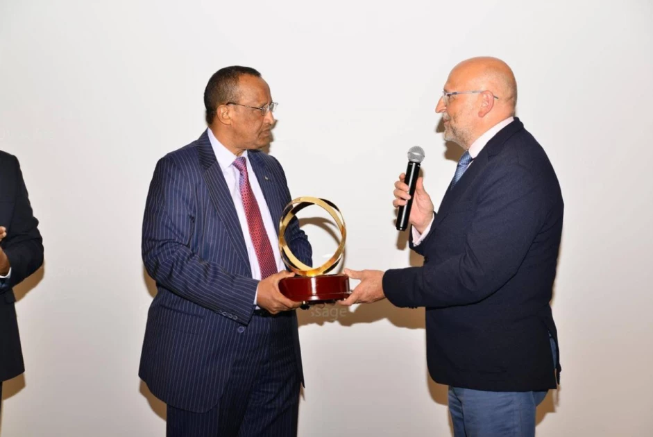 Garissa Governor Nathif Jama wins global health award in Paris Garissa Governor Nathif Jama wins global health award in Paris