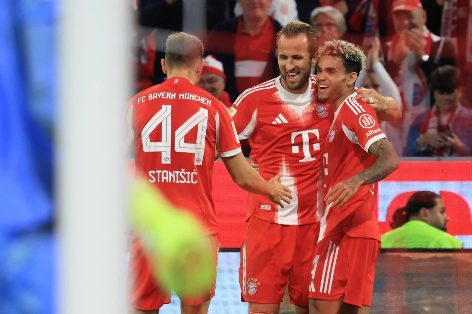 Kane hits hat trick as Bayern thump Leipzig in Bundesliga opener Kane hits hat trick as Bayern thump Leipzig in Bundesliga opener