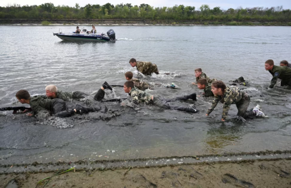 'We threw hand grenades!' Russian kids as young as 8 get taste of military training 'We threw hand grenades!' Russian kids as young as 8 get taste of military training