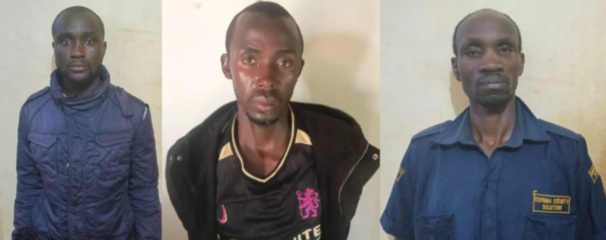 Three suspects in custody over violent robberies, rape, and defilement Three suspects in custody over violent robberies, rape, and defilement