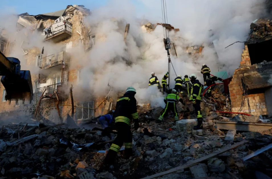 Russian missiles pound Ukraine, damage EU and British offices Russian missiles pound Ukraine, damage EU and British offices
