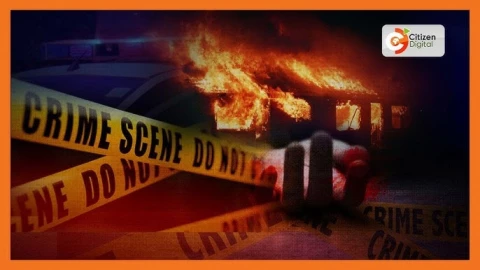 Four family members killed in house fire in Kirinyaga Four family members killed in house fire in Kirinyaga