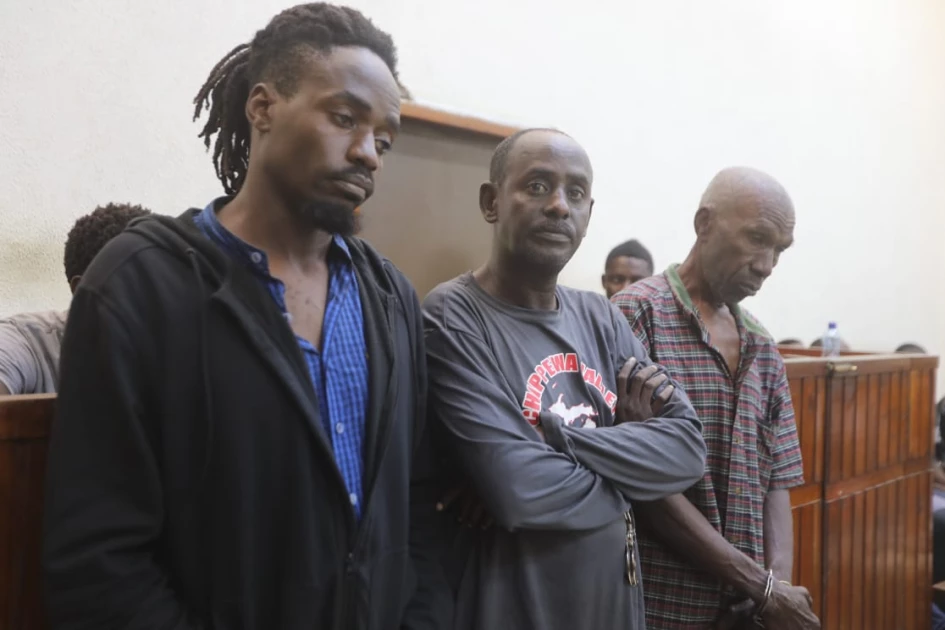 Three suspects charged with sodomizing two boys aged 15 and 12 years Three suspects charged with sodomizing two boys aged 15 and 12 years