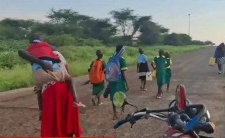Lake Baringo flooding leaves schools submerged, families homeless Lake Baringo flooding leaves schools submerged, families homeless
