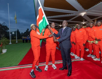 Pres. Ruto promises Team Kenya cash windfall if they conquer Tokyo Worlds