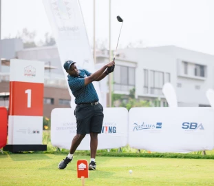 Nsanzuwera, Mapwanya share Day One lead at SportsBiz Africa Golf Championship in Kigali Nsanzuwera, Mapwanya share Day One lead at SportsBiz Africa Golf Championship in Kigali