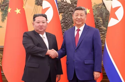 North Korean leader arrives in Chinese border city