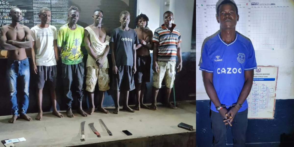 Eight arrested in crackdown on criminal gangs in Malindi Eight arrested in crackdown on criminal gangs in Malindi