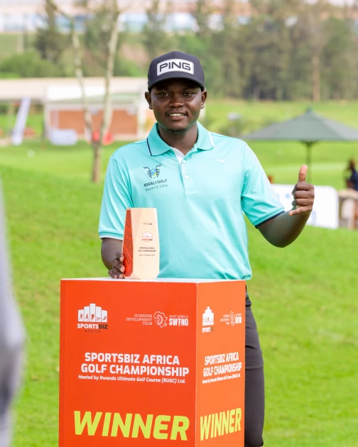 Nsanzuwera triumphs in Kigali to claim SportsBiz Africa Golf Championship Nsanzuwera triumphs in Kigali to claim SportsBiz Africa Golf Championship