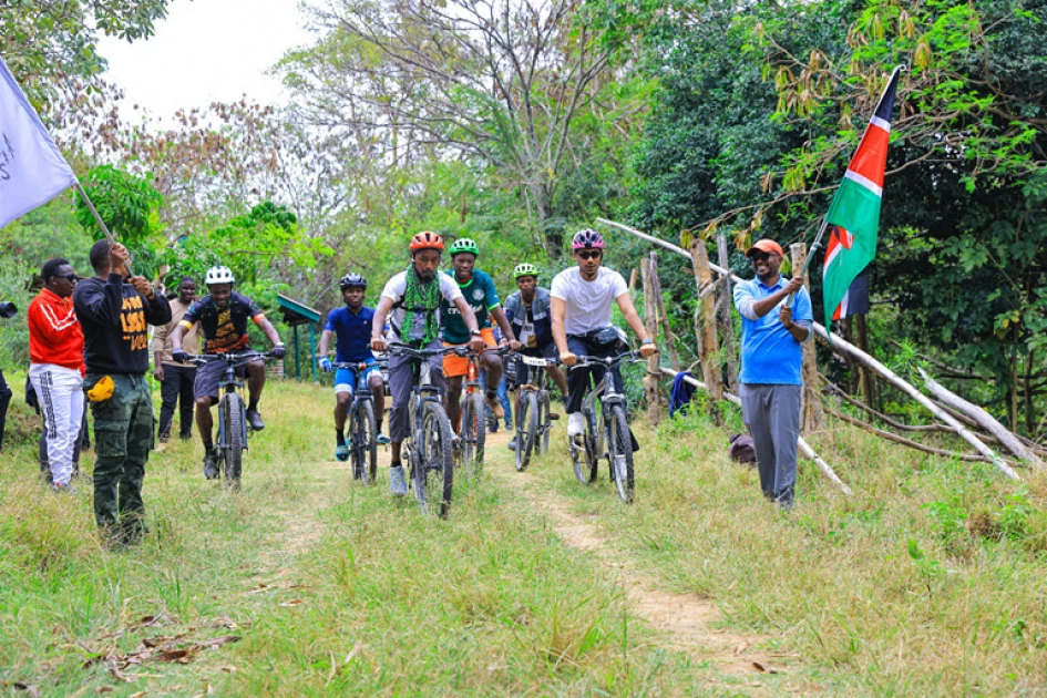 KTB chuffed with tourism opportunities explored during Mt. Kenya Trail Series KTB chuffed with tourism opportunities explored during Mt. Kenya Trail Series