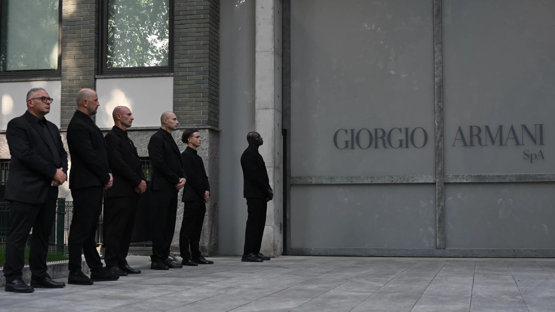 Hometown funeral for Italian fashion legend Giorgio Armani Hometown funeral for Italian fashion legend Giorgio Armani
