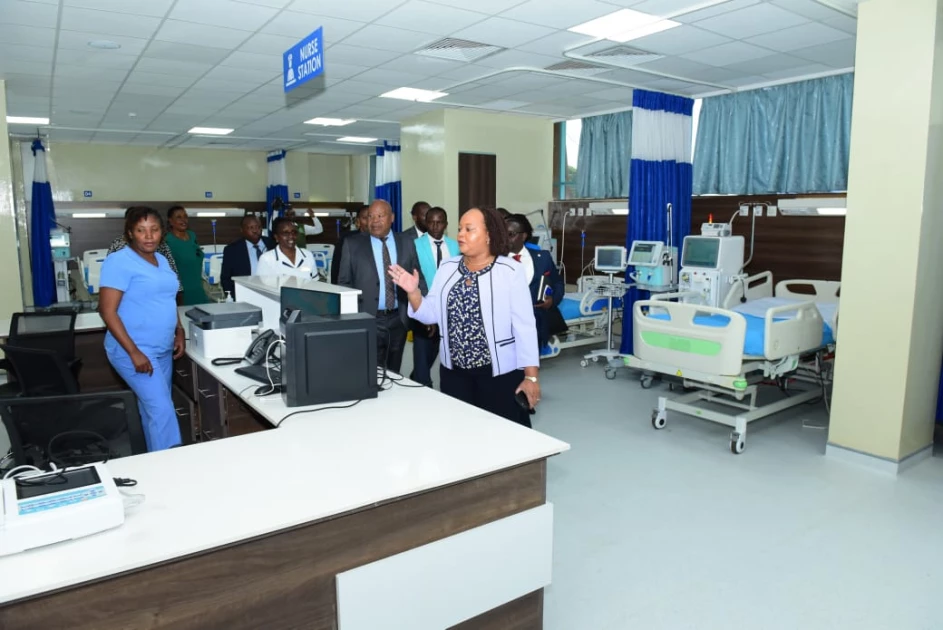 Waiguru to install 25 new dialysis machines to enhance renal services across the county Waiguru to install 25 new dialysis machines to enhance renal services across the county