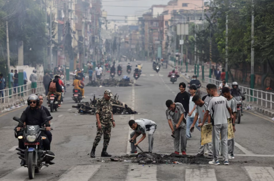 Soldiers guard Nepal's parliament after two days of deadly protests Soldiers guard Nepal's parliament after two days of deadly protests
