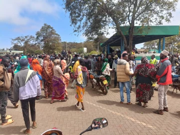 Protests rock Marsabit town after brutal murder of boda boda rider
