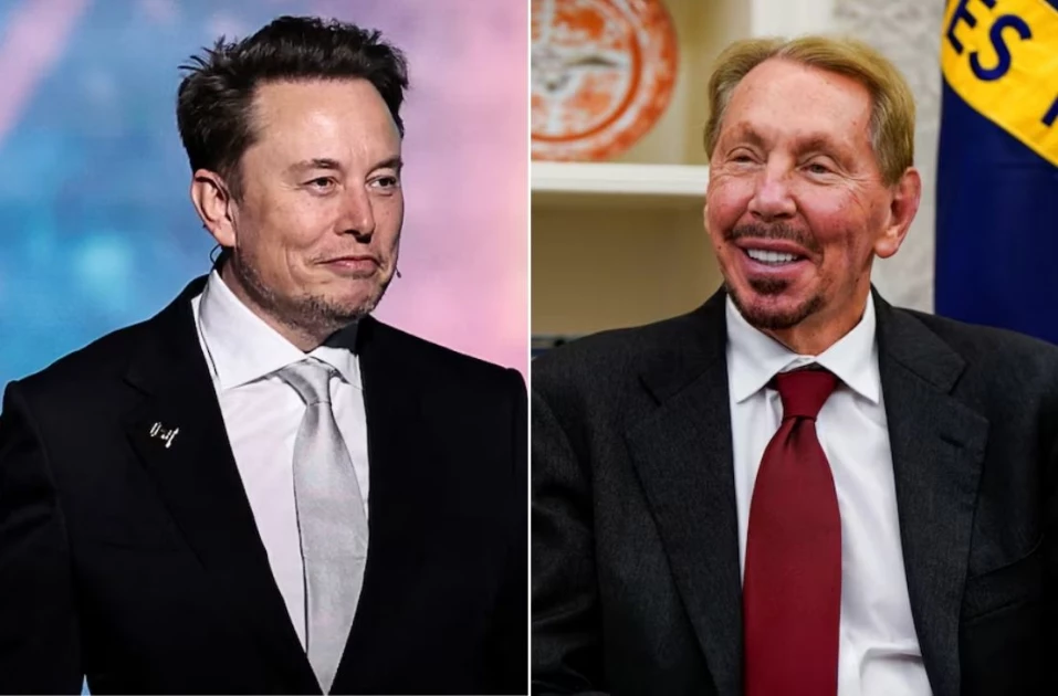 Elon Musk tops global wealth rankings despite Larry Ellison’s AI-fueled rise