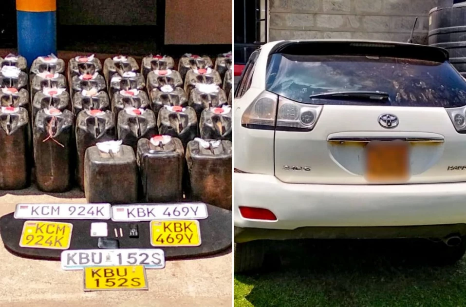 Police seize 1,350 litres of ethanol after driver escapes roadblock